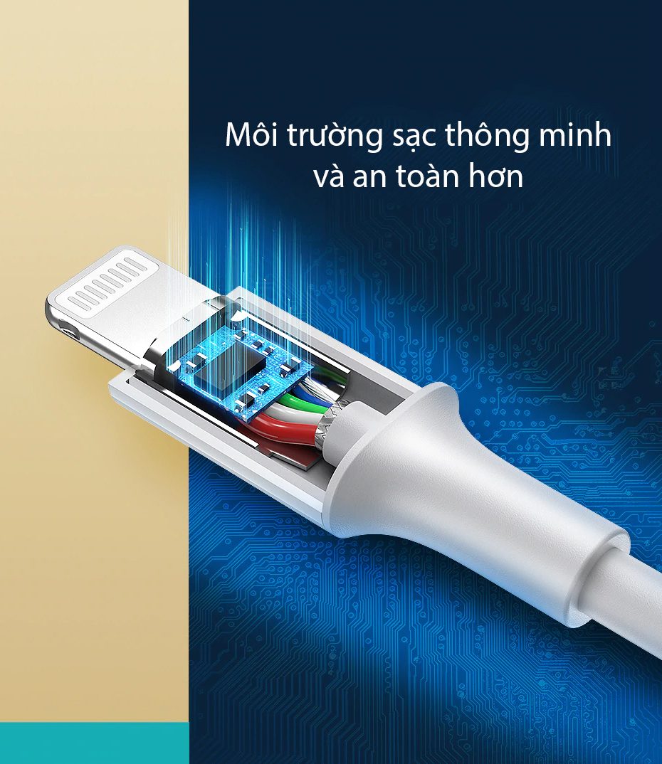 Cáp sạc nhanh Type C to Lightning dây dù Bagi PD 35W dài 1m PD-I100 – ảnh 8