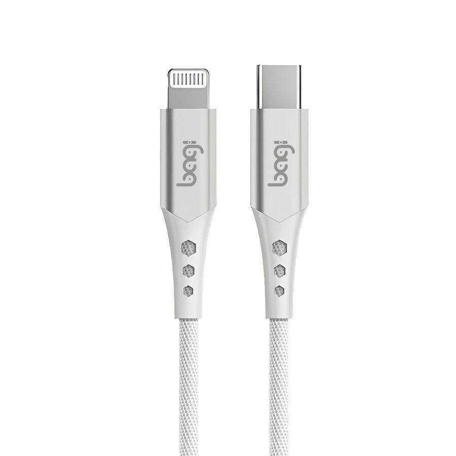 Cáp sạc nhanh Type C to Lightning dây dù Bagi PD 35W dài 1.2m PD-I120