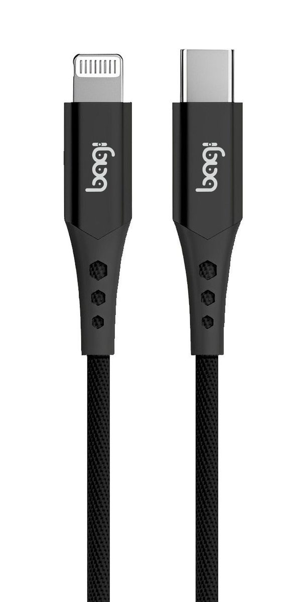 Cáp sạc nhanh Type C to Lightning dây dù Bagi PD 35W dài 1.2m PD-I120 - ảnh 2