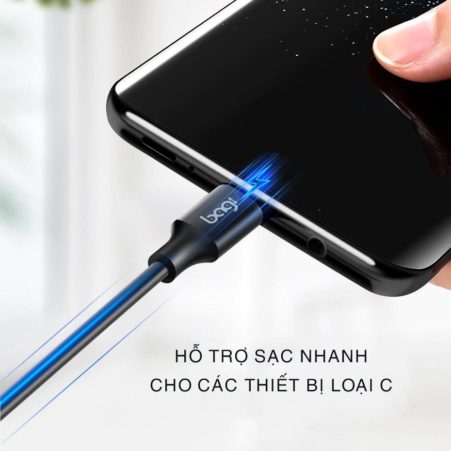 Cáp sạc type C to type C Bagi hàng chính hãng PD-C100 – ảnh 4