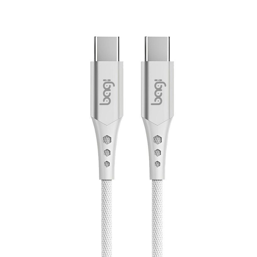 Cáp dù sạc nhanh Type C to Type C Bagi PD 65W dài 1.2m PD-C120