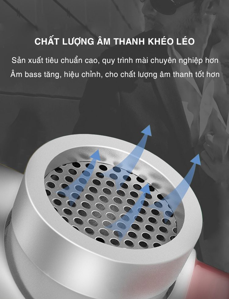 Tai nghe nhét tai Bagi tăng cường Bass BM-M2 - ảnh 11
