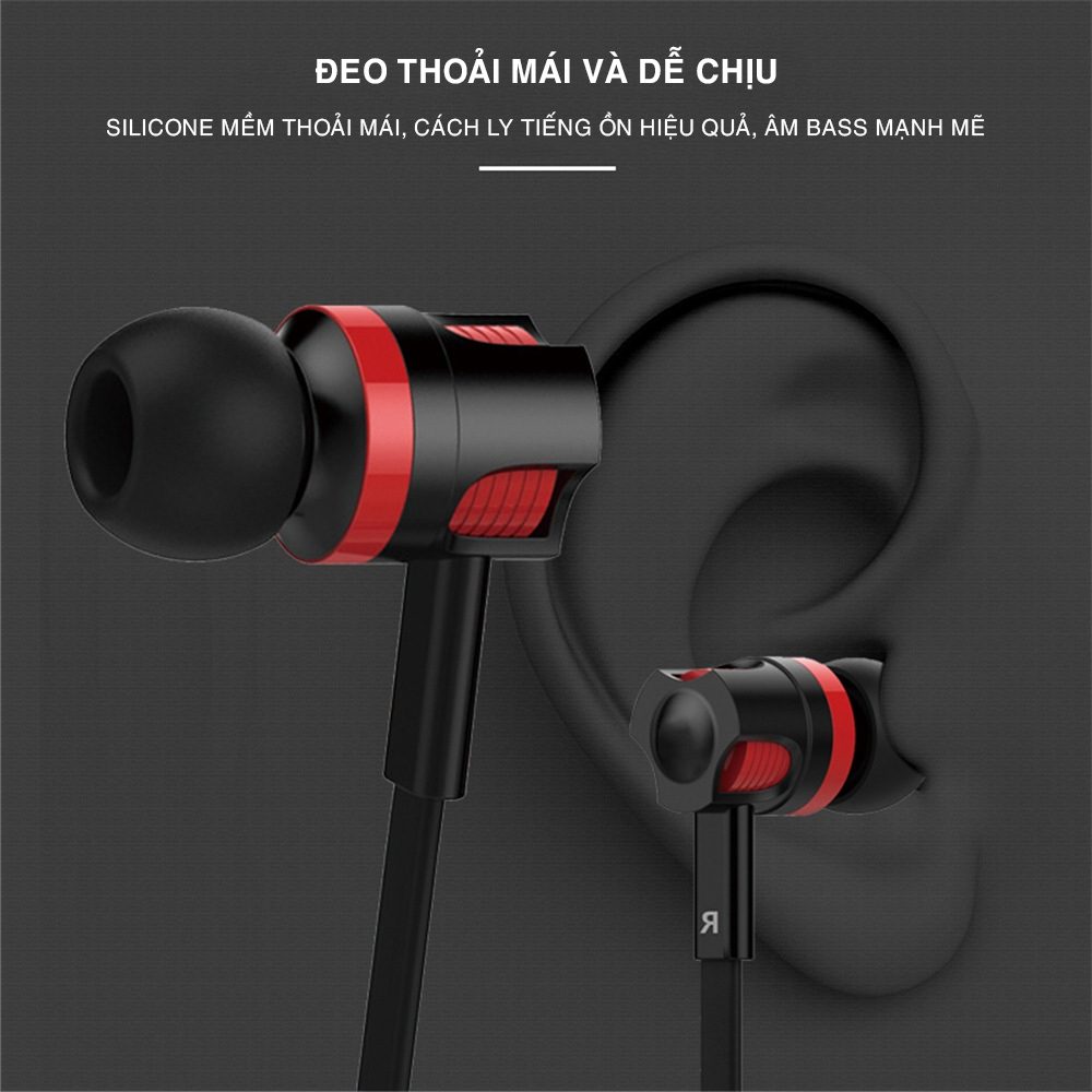 Tai nghe Bagi có dây chất âm nguyên bản SUPER BASS BM-M3 - ảnh 12