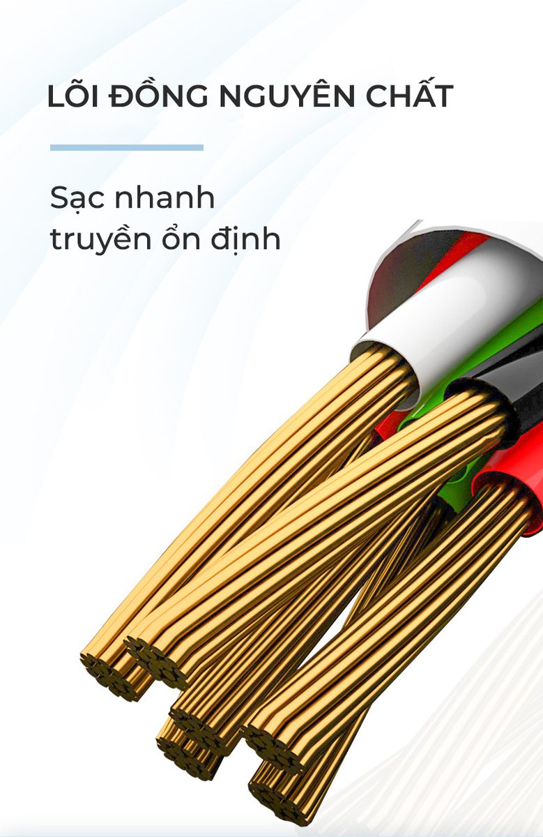 Combo củ + cáp sạc PD20w tiện lợi nhỏ gọn Bagi Type C-Type C – ảnh 8