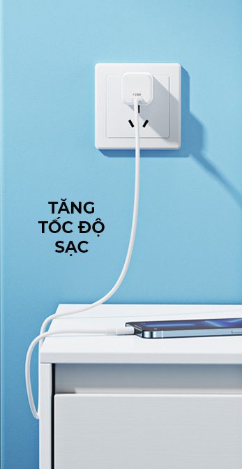 Củ sạc nhanh Bagi 1 cổng PD công nghệ GaN PD30n – ảnh 10