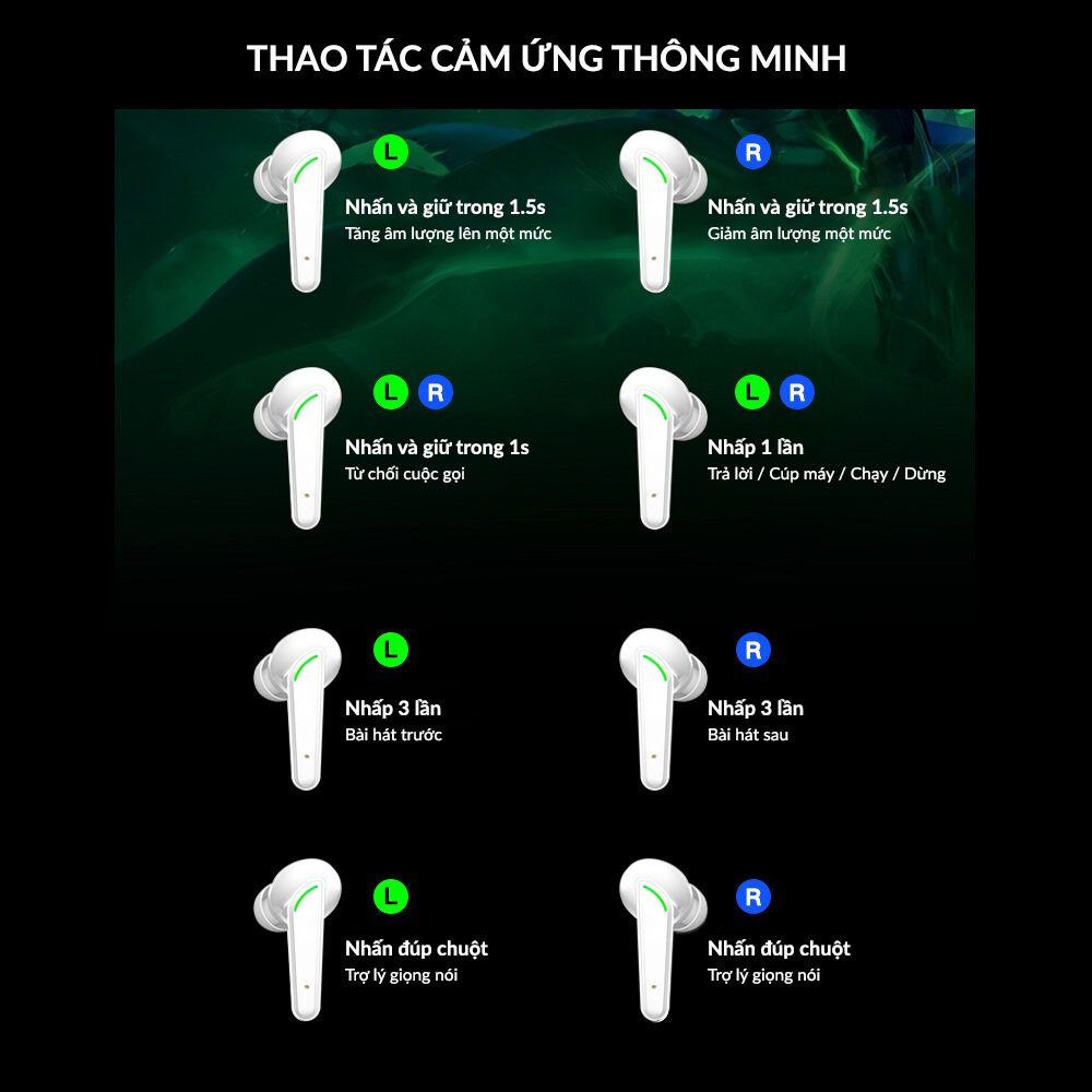 Tai nghe không dây Bluetooth cao cấp Diamond tính năng vượt trội - ảnh 4