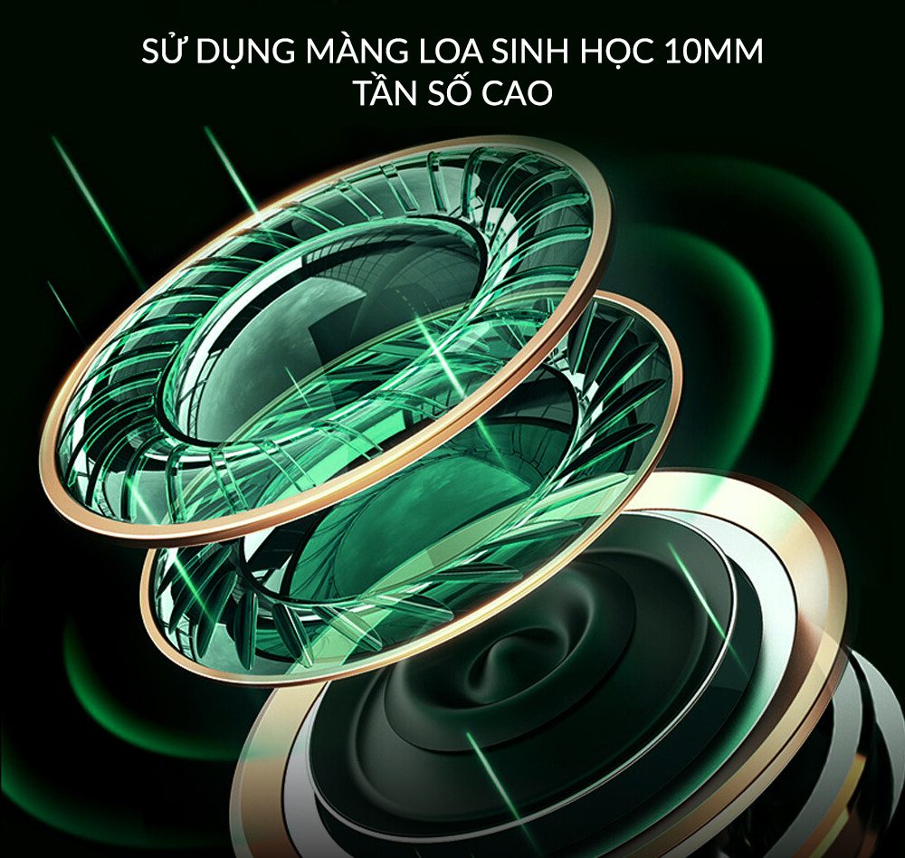 Tai nghe không dây Bluetooth cao cấp Diamond tính năng vượt trội - ảnh 10