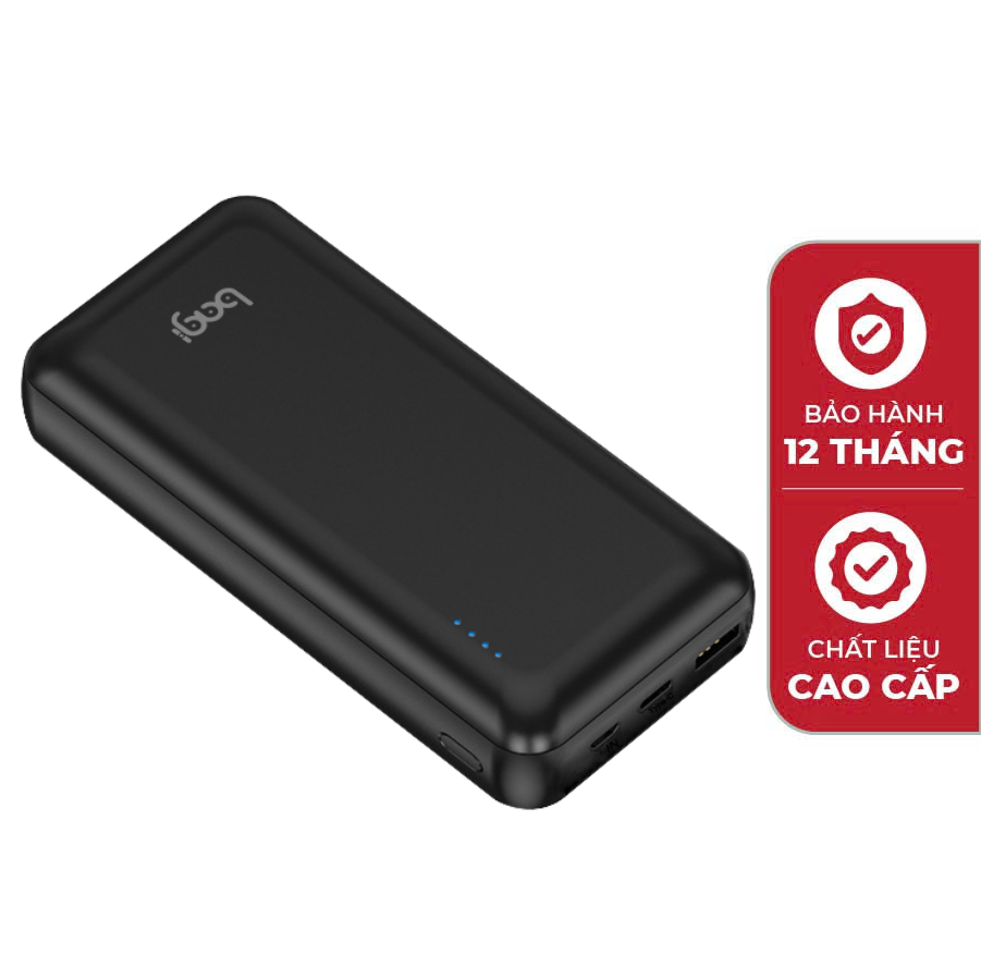 Pin sạc dự phòng nhanh Bagi 20.000mAh P20