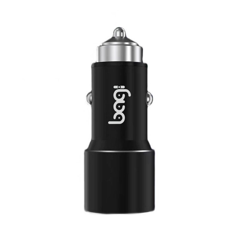 Củ sạc nhanh ôtô 2 cổng- Usb + Type C PD20W Bagi – ảnh 3