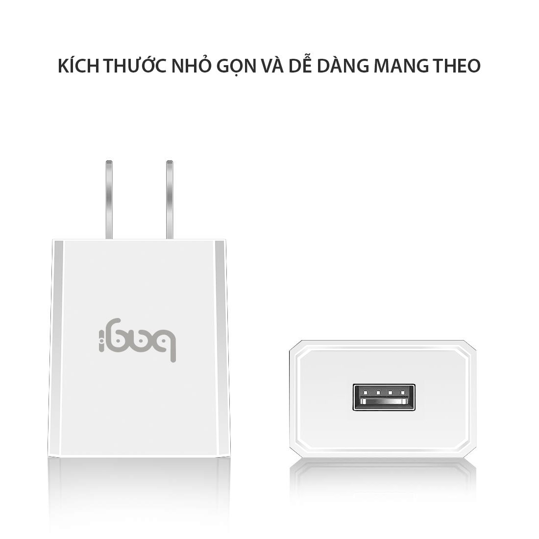 Combo củ sạc + cáp sạc Type C cơ bản CB-C52 Bagi - ảnh 3
