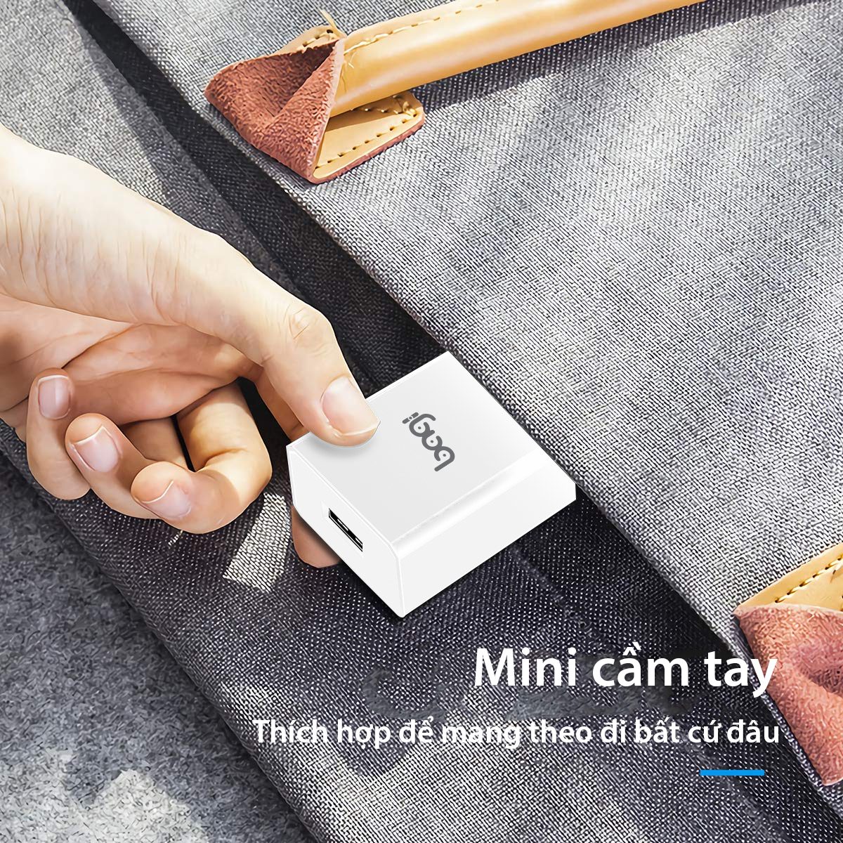 Combo củ sạc + cáp sạc Type C cơ bản CB-C52 Bagi - ảnh 8