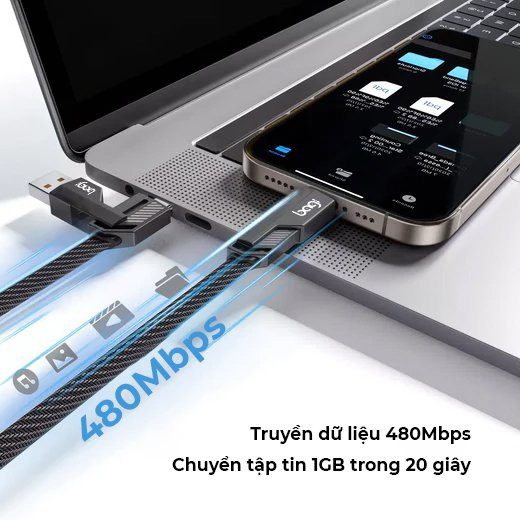 4in1 Sạc nhanh tiện lợi PD4in1 BAGI   - ảnh 4