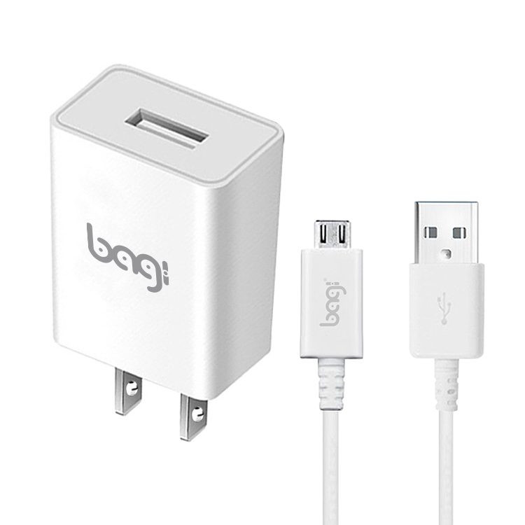 Combo củ sạc + cáp sạc Micro cơ bản CB-M52 Bagi