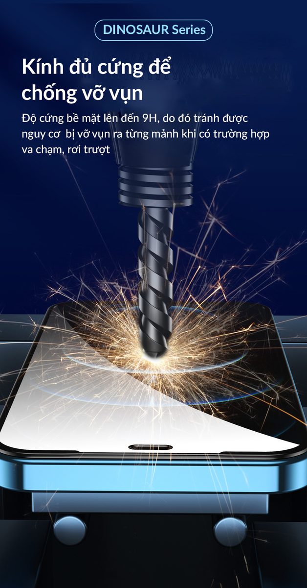 Kính Cường Lực DINO chống xước, vỡ màn hình – ảnh 5