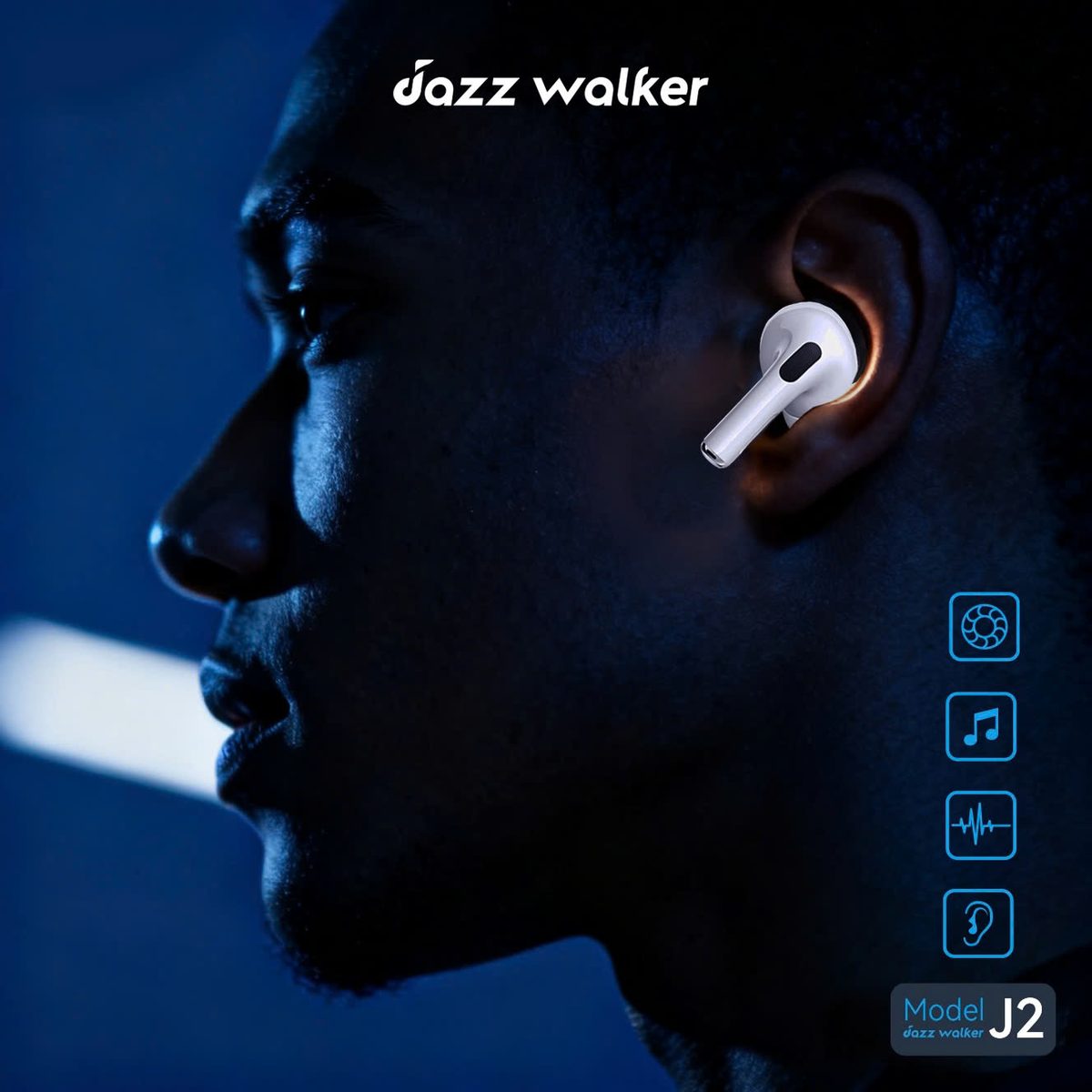 Tai Nghe Không Dây Bluetooth Jazzwalker J2 – Đỉnh Cao Âm Thanh & Công Nghệ Lọc Ồn - ảnh 6