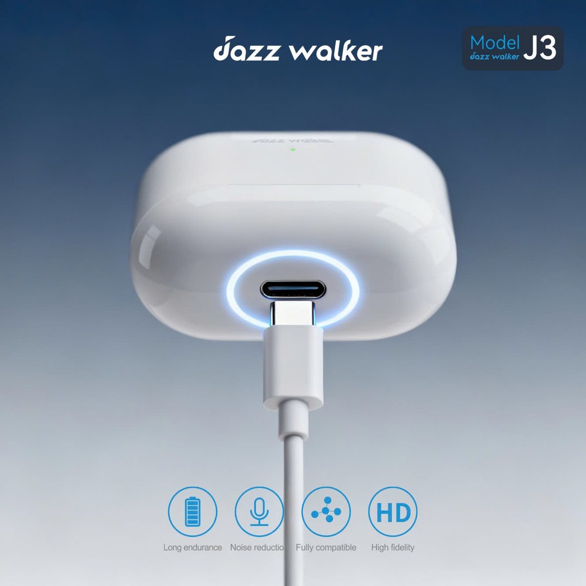 Tai Nghe Không Dây Bluetooth Jazzwalker J3 - Âm Thanh Studio, Thiết Kế Thời Trang - ảnh 3