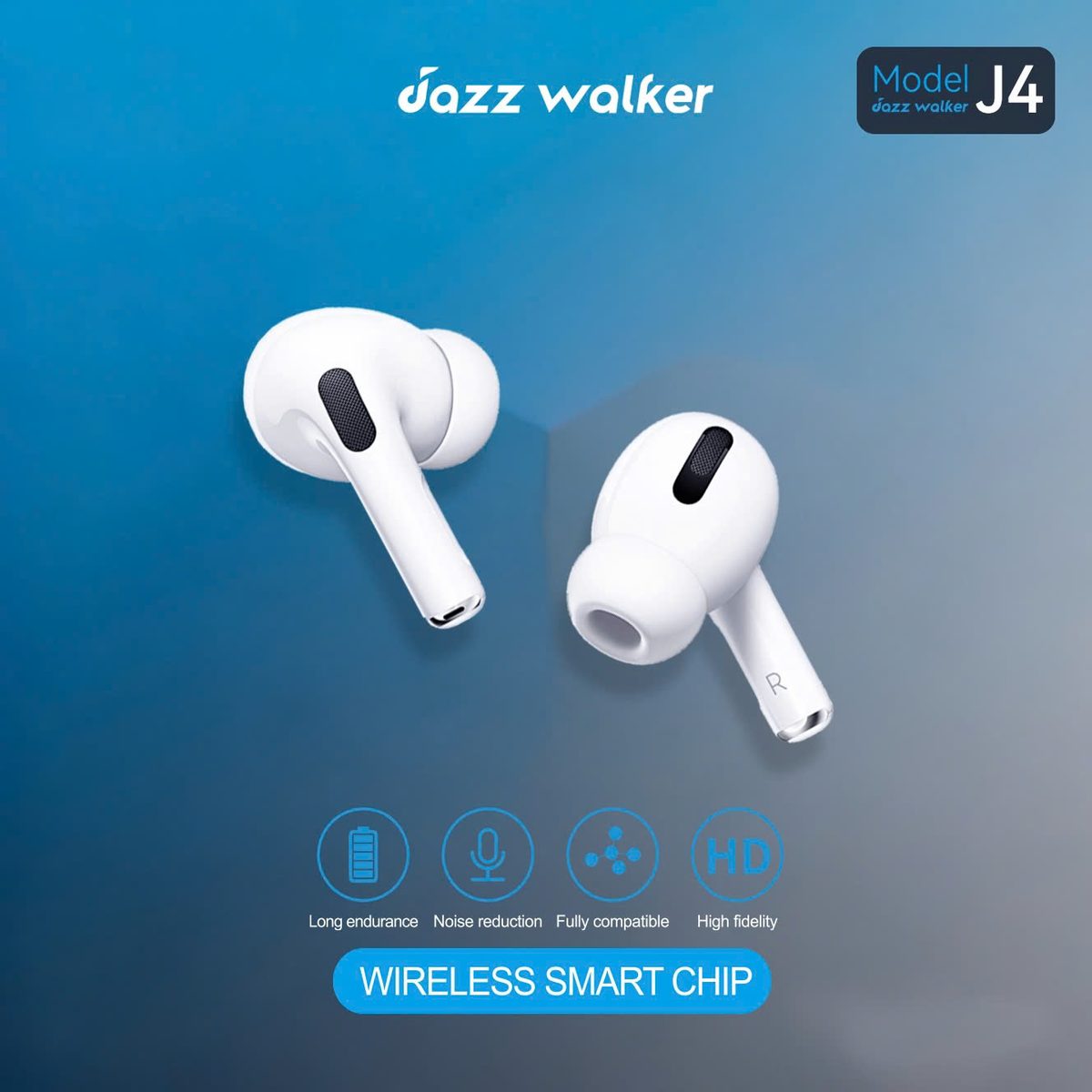 Tai Nghe Không Dây Bluetooth Jazzwalker J4 – Âm Thanh Sống Động,  Công nghệ Đỉnh Cao