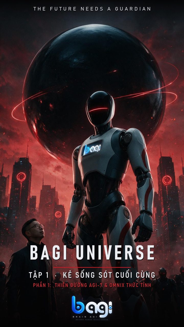 Poster BAGI Universe Tập 1 – Kẻ sống sót cuối cùng